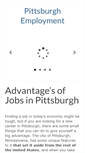 Mobile Screenshot of pittsburgh-employment.com
